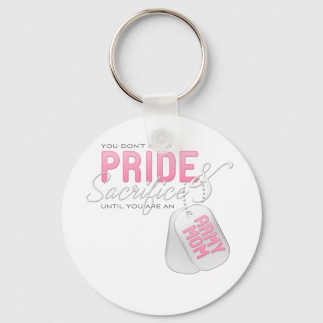 Pride och Sacriunt - armén Mamma Nyckelring (Framsida)