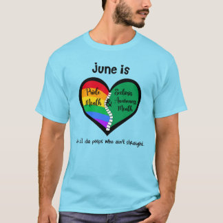 Pride och skolios T-Shirt är inte rakt