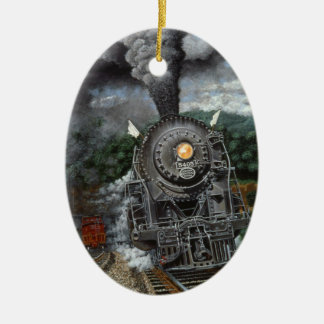"Pride of the Central" av Tom Rock Oval Ornament
