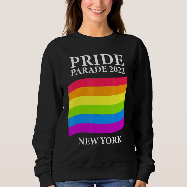 Pride Parad 2022 New York City T Shirt (Framsida)