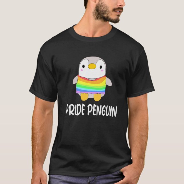 Pride Penguin | HBT-TIK T Shirt (Framsida)