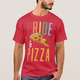 Pride & Pizza - HBT Gay pride Rainbow flagga HGBTQ T Shirt