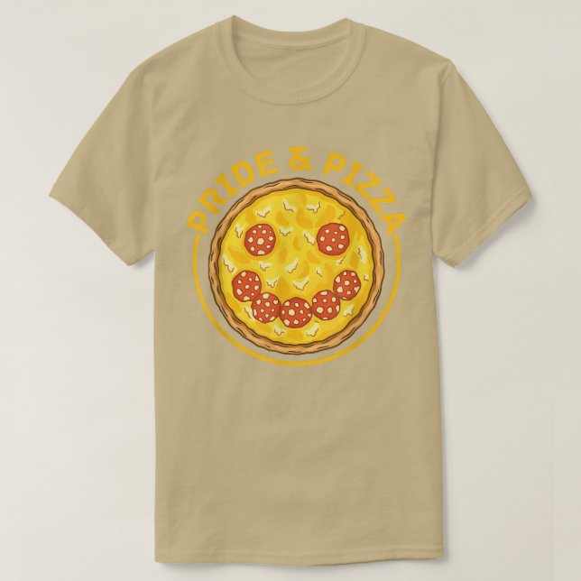 Pride & Pizza Lgbt Gay pride Rainbow Flagga Lgbtq1 T Shirt (Design framsida)