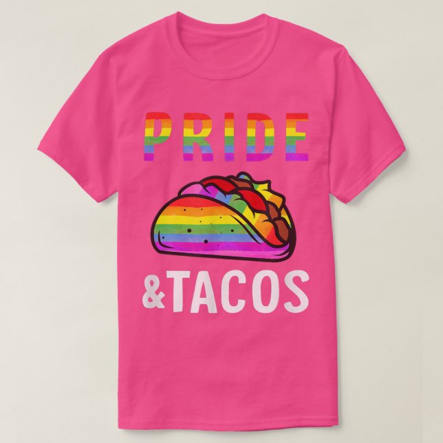 Pride Pizza Lgbt Lgbtq Gay pride Rainbow Flagga Sl T Shirt (Design framsida)