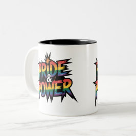 Pride & Power HBTQ Två-Tonad Mugg