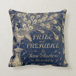 Pride & Prejudice Påfågelkudde Kudde
