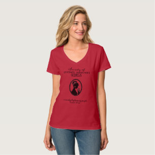 Pride & Prejudice Society of Headstrong Girls T Shirt