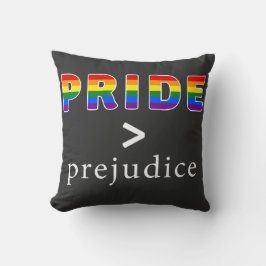 Pride & Prejudice Stolthet t-shirt Kudde