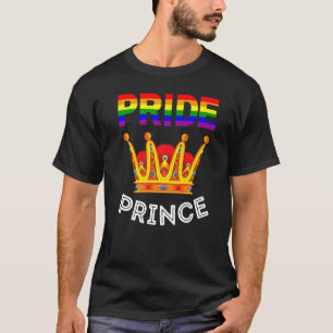 Pride Prince Funny Lgbtqia Gay Homosexual Manar Pa T Shirt