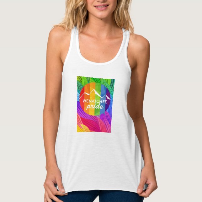 Pride Racer Tank Linne Med Racerback (Framsida)