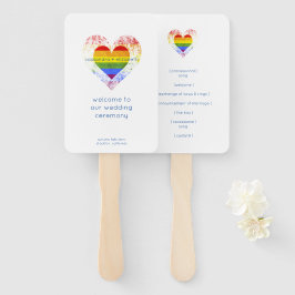Pride Raimbow Heart All LGTB Weddings