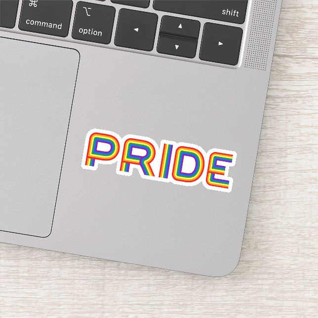 Pride | Rainbow Brev Klistermärken (Detalj)