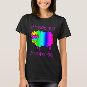 Pride Rainbow färg Gay toppen Gay - CSD - Gay - L T Shirt
