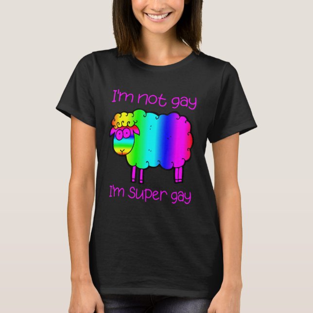 Pride Rainbow färg Gay toppen Gay - CSD - Gay - L T Shirt (Framsida)