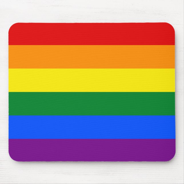 Pride Rainbow Flagga Musmatta (Framsidan)