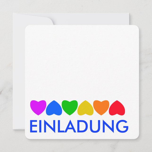 Pride Rainbow Heart Line (Framsida)