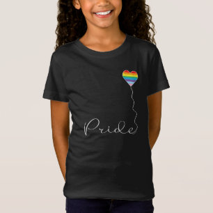 PRIDE Rainbow HGBTQIA Heart Balloon T-Shirt