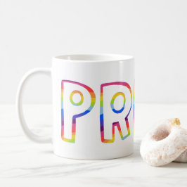 PRIDE RAINBOW-kaffe Mugg