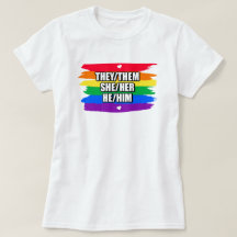 Pride Rainbow Kärlek T-Shirt