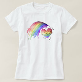 Pride Rainbow Kärlek T-Shirt