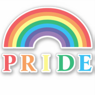 Pride Rainbow Klistermärken