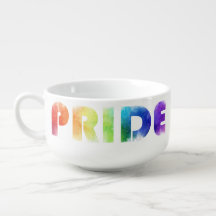 Pride Rainbow Kopp för Soppa