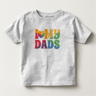 Pride Rainbow LGBTQ I Kärlek My Pappor T Shirt