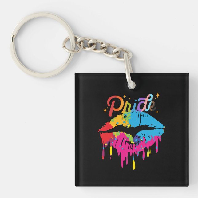 Pride Rainbow Lips | LGBTQ | Dripping Lips (Framsidan)