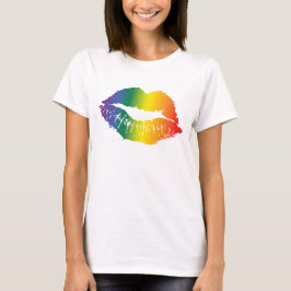 Pride Rainbow Lips T Shirt