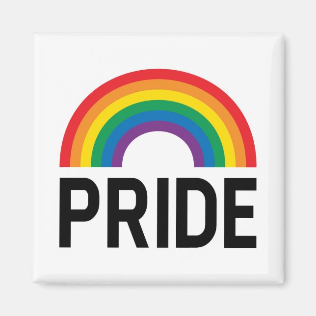 Pride Rainbow Magnet (Framsidan)