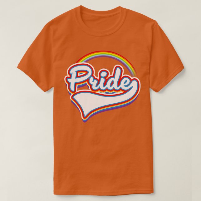 Pride Rainbow T Shirt (Design framsida)