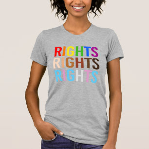 Pride Rättigheter POC Rättigheter Trans Rättighete T Shirt