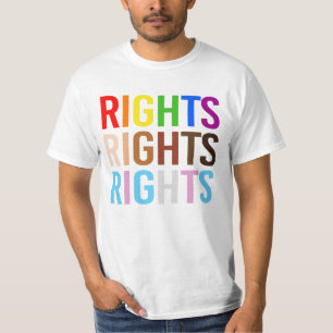 Pride Rättigheter POC Rättigheter Trans Rättighete T Shirt