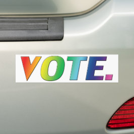 pride regnbåge färg - Bumper Sticker Bildekal