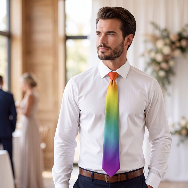 Pride Regnbåge Gradient Ombre Slips (Skapare uppladdad)