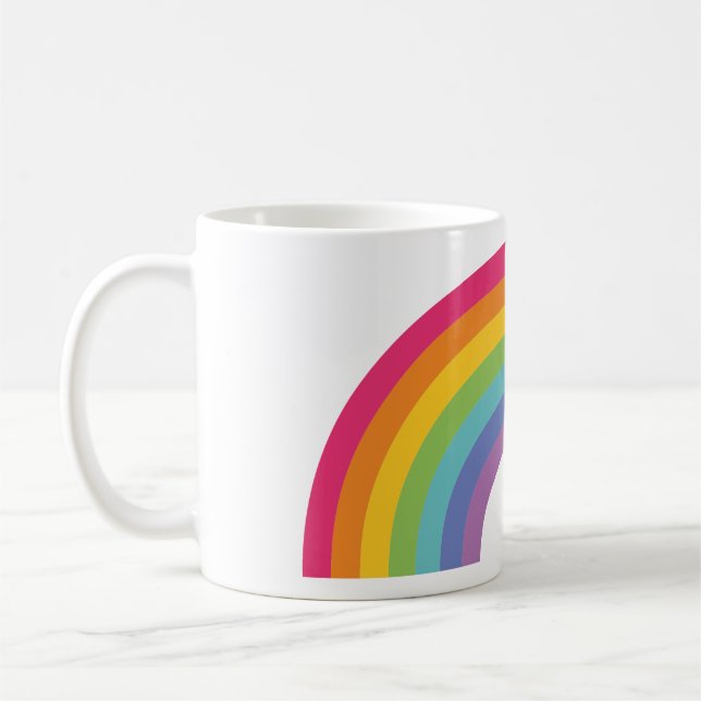 Pride-regnbåge Kaffemugg (Vänster)