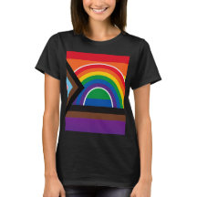 Pride Regnbåge Svart