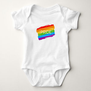Pride Regnbågregat T Shirt