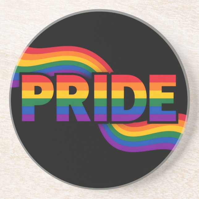 Pride Regnbågsfirande Underlägg (Framsidan)