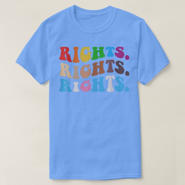 Pride Rights Blm Rights Lgbt Pride Month 4577  T Shirt (Design framsida)
