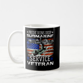 Pride Runs Deep Submarine Service Veteran Flag Pat Kaffemugg
