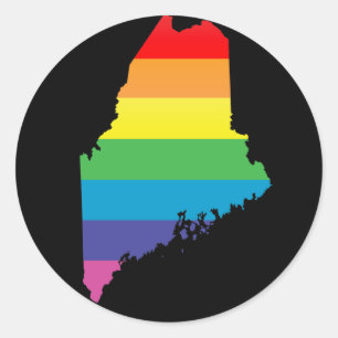 pride. runt klistermärke