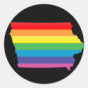 pride. runt klistermärke