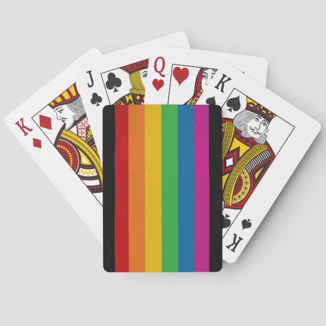 pride som leker kort casinokort (Baksidan)
