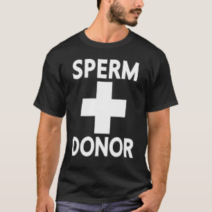 Pride Sperm Donator Dispenser Halloween Kostym Män T Shirt