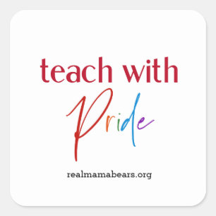 Pride Sticker Fyrkantigt Klistermärke