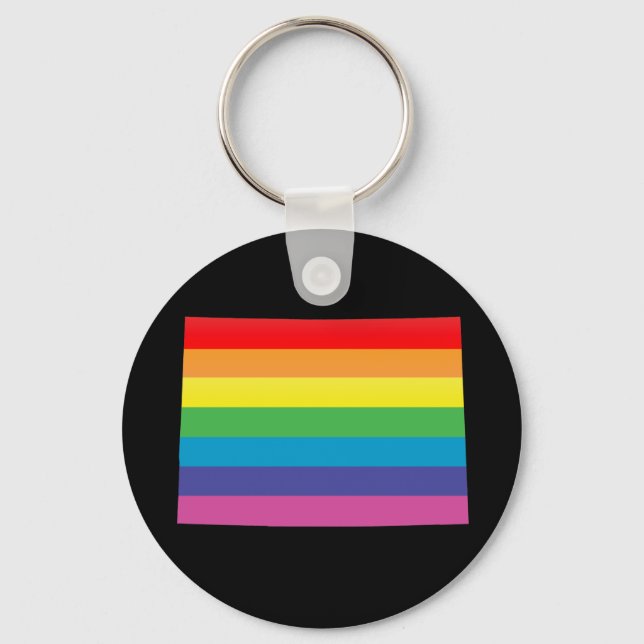 pride, strippat. nyckelring (Framsida)