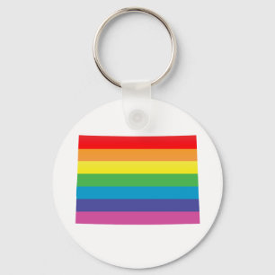 pride, strippat. nyckelring