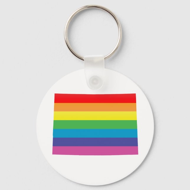 pride, strippat. nyckelring (Framsida)