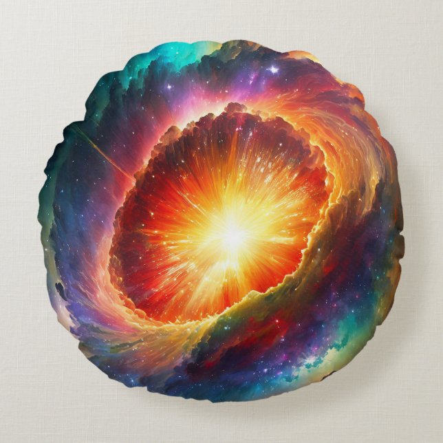 Pride Supernova -  Rund Kudde (Framsidan)